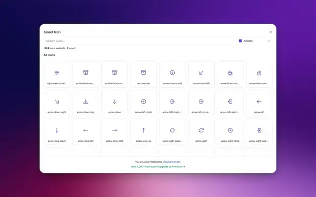 Open Icons for ACF (Lite)